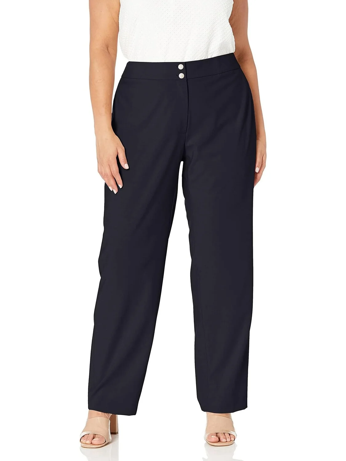 Женские брюки классического кроя больших размеров Lux Calvin Klein — 1