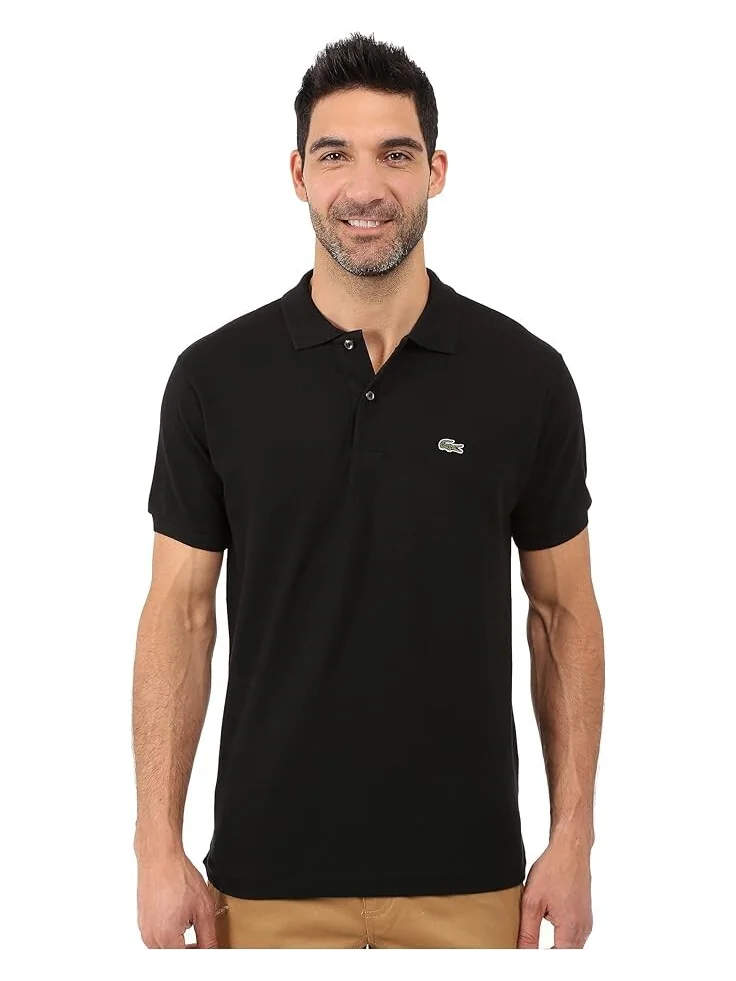 Поло Lacoste L1212 Classic Pique — изображение 1 из 3, черный