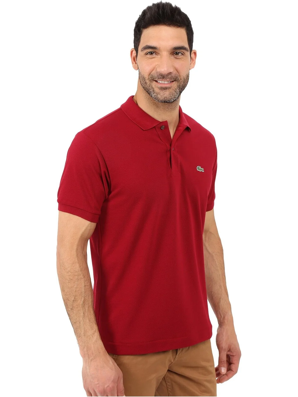 Рубашка-поло L1212 Classic Pique Polo Shirt Lacoste — 4
