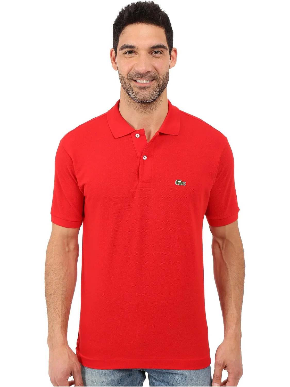Рубашка-поло L1212 Classic Pique Polo Shirt Lacoste — 1