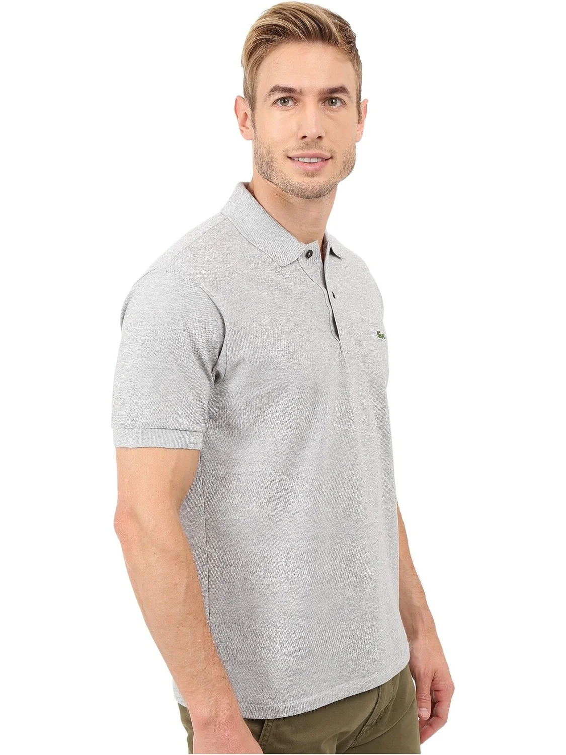 Рубашка-поло Men's Classic Chine Pique Polo Shirt Lacoste — 4