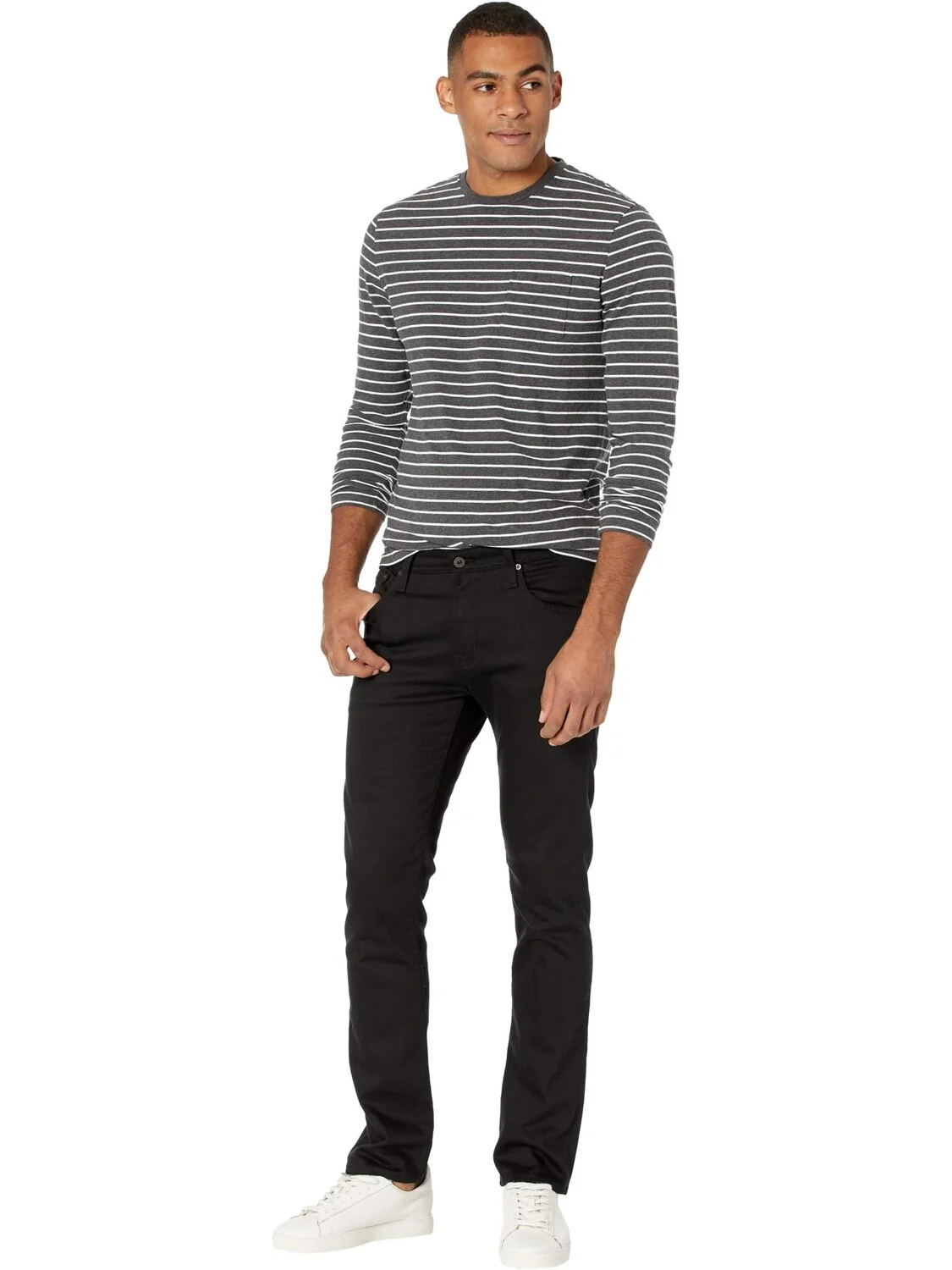Джинсы Tellis Modern Slim Leg Jeans in Fathom AG Jeans — 4