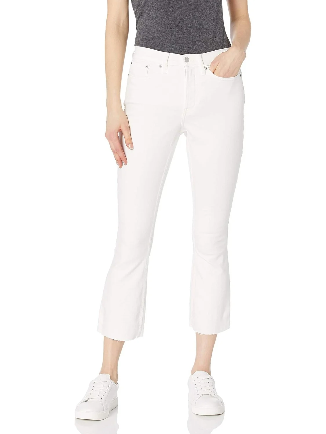 Джинсы Women's Mid Rise Skinny Boyfriend Destructed Jean Calvin Klein — 1