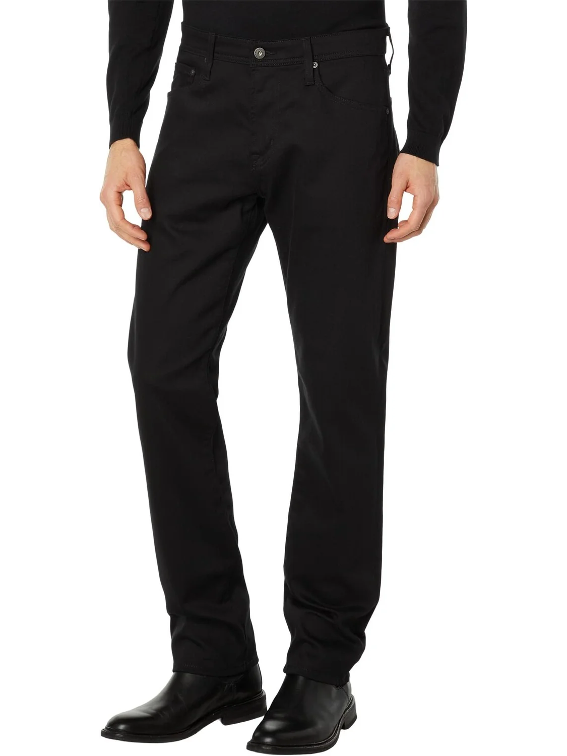 Джинсы Everett Slim Straight Fit Jeans in Fathom AG Jeans — голубой
