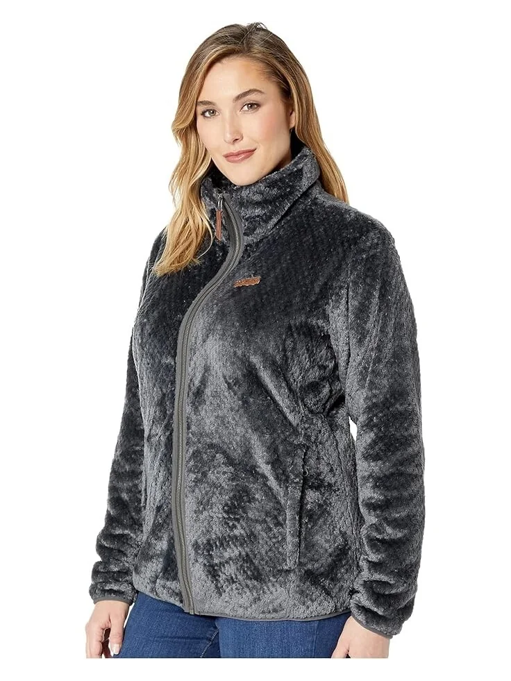 Куртка Columbia Plus Size Fire Side II Sherpa Full Zip — изображение 2 из 4, акула