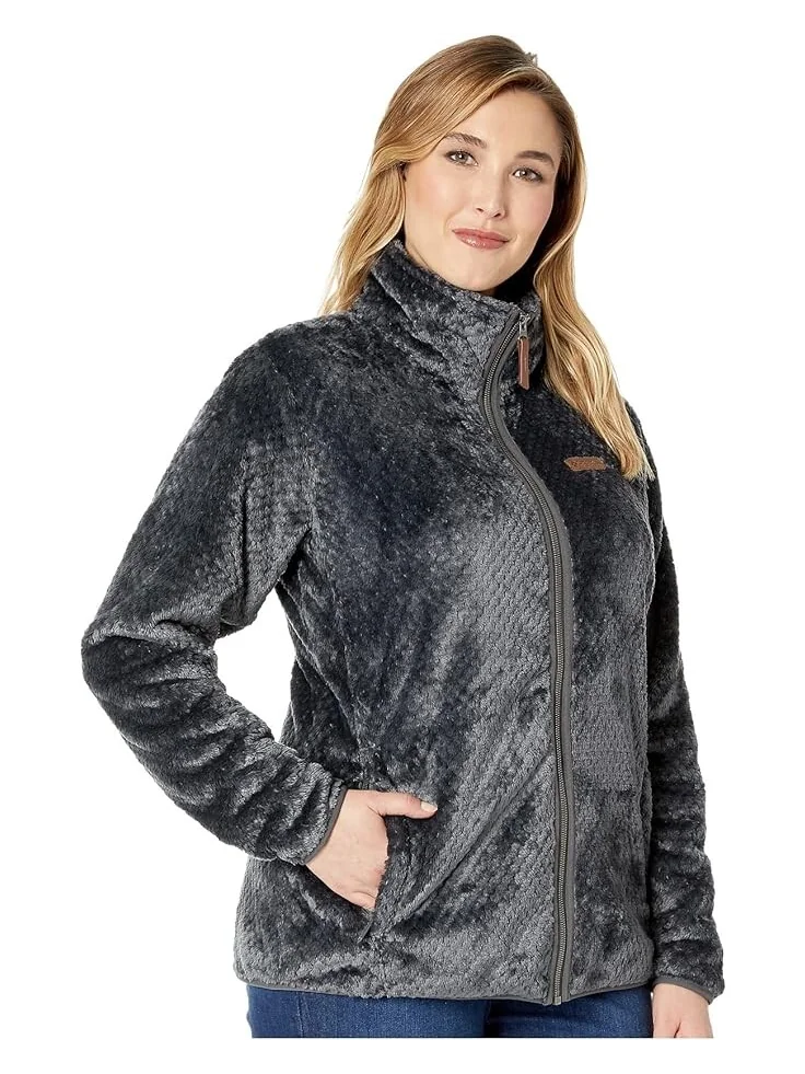 Куртка Columbia Plus Size Fire Side II Sherpa Full Zip — изображение 4 из 4, акула