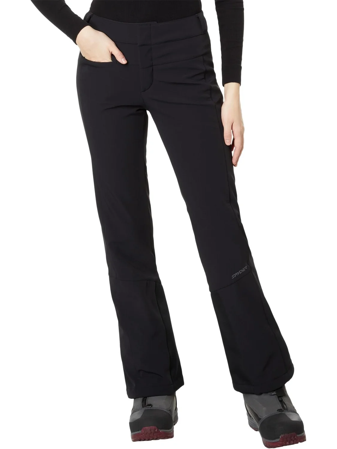 Брюки Orb Softshell Pants Spyder — черный