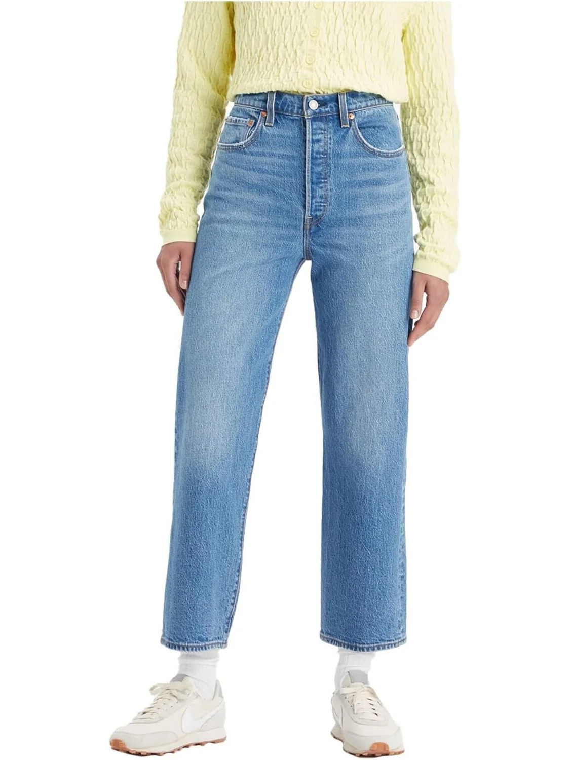 Джинсы Ribcage Crop Levi's, цвет Dance Around — 1
