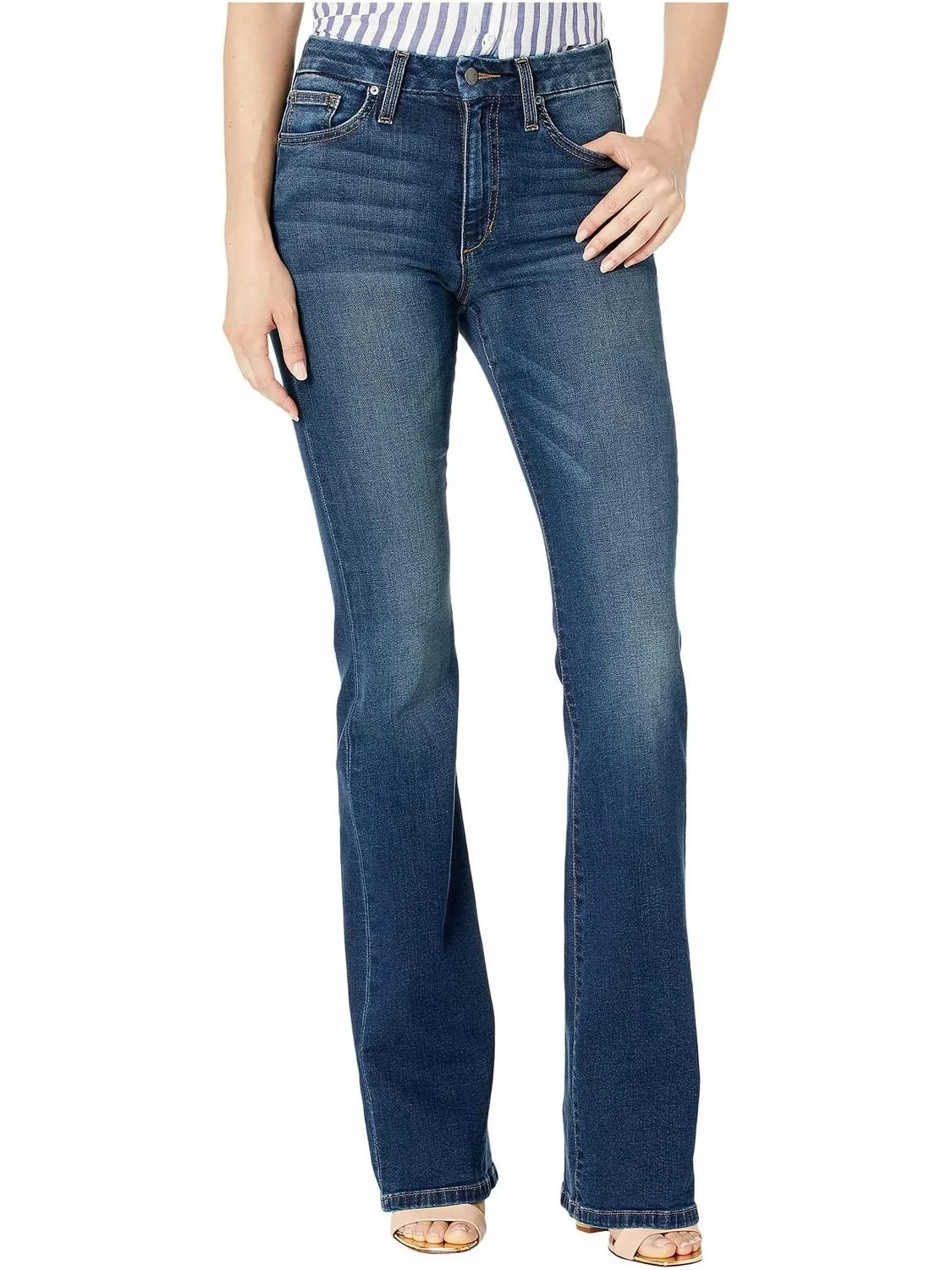 Джинсы The Hi (Rise) Honey Bootcut in Stephaney Joe's Jeans, цвет Stephaney — бежевый