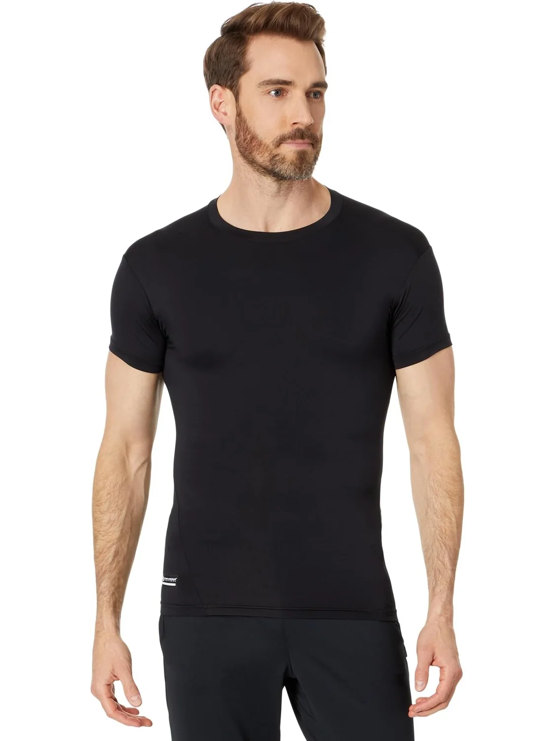 Компрессионная футболка UA Tac Heat Gear Under Armour — черный