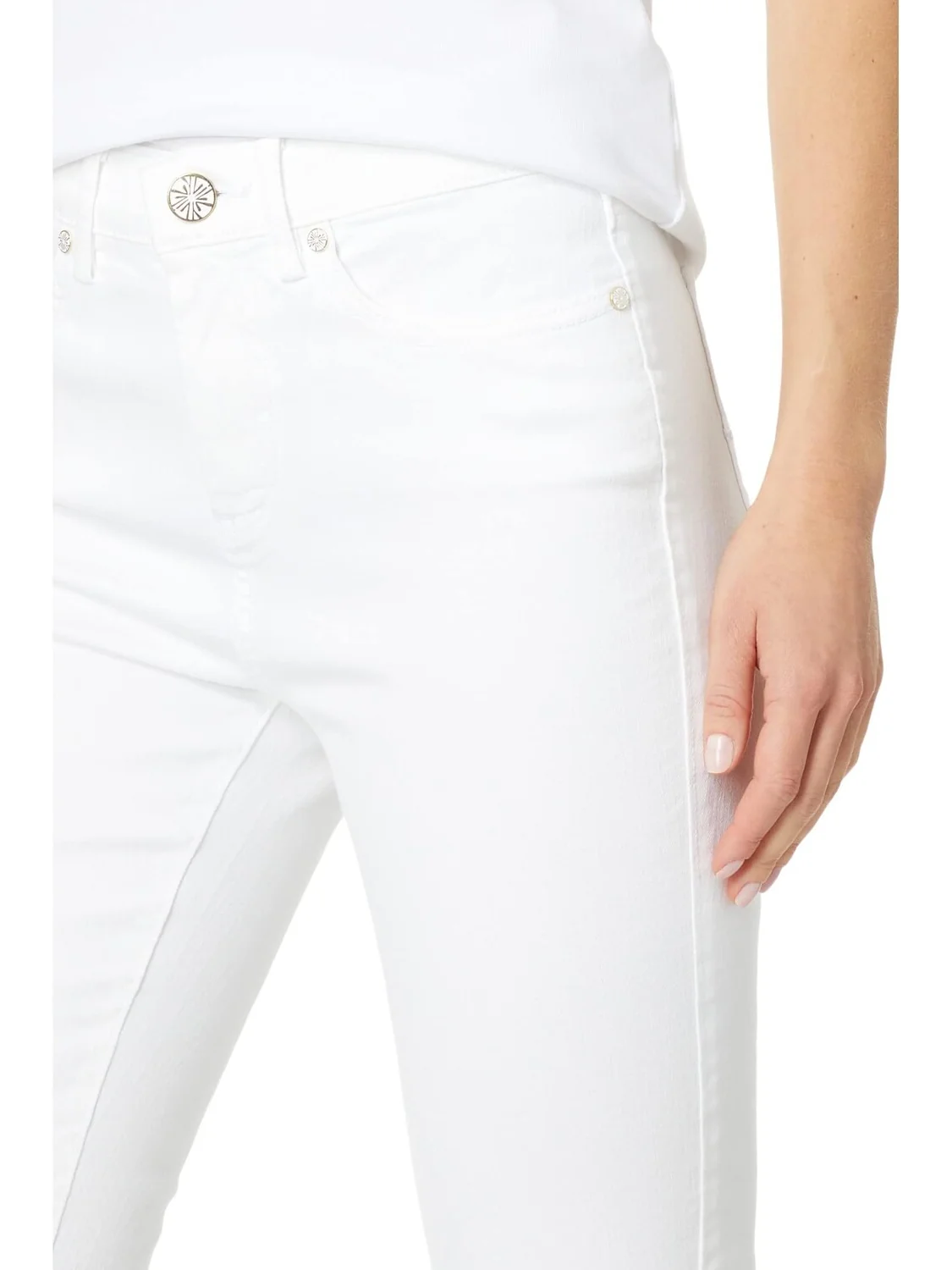 Джинсы South Ocean High-Rise Skinny Jeans in Resort White Lilly Pulitzer — 3