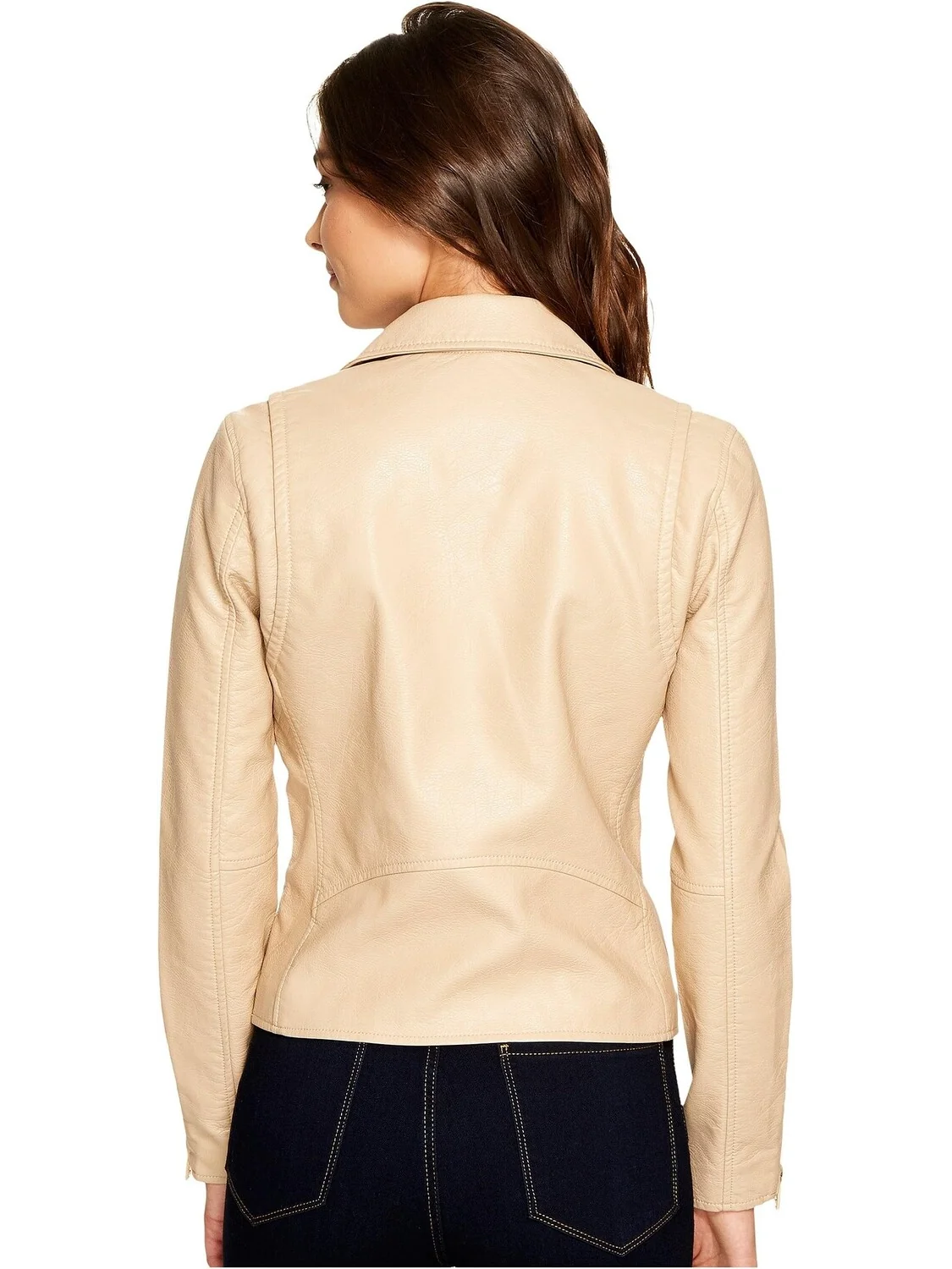 Куртка Faux Leather Moto Jacket Blank NYC — 3