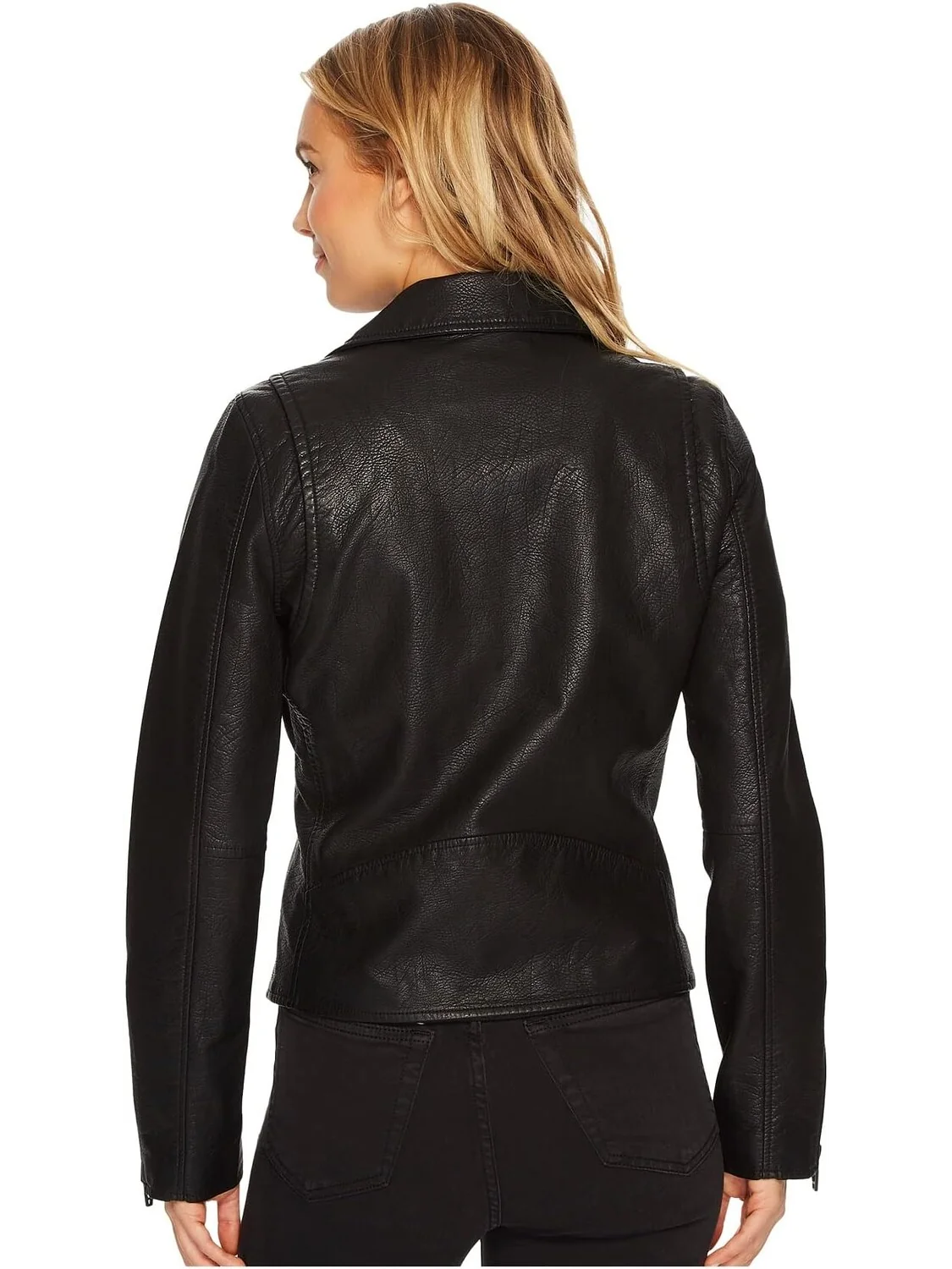 Куртка Faux Leather Moto Jacket Blank NYC — 3