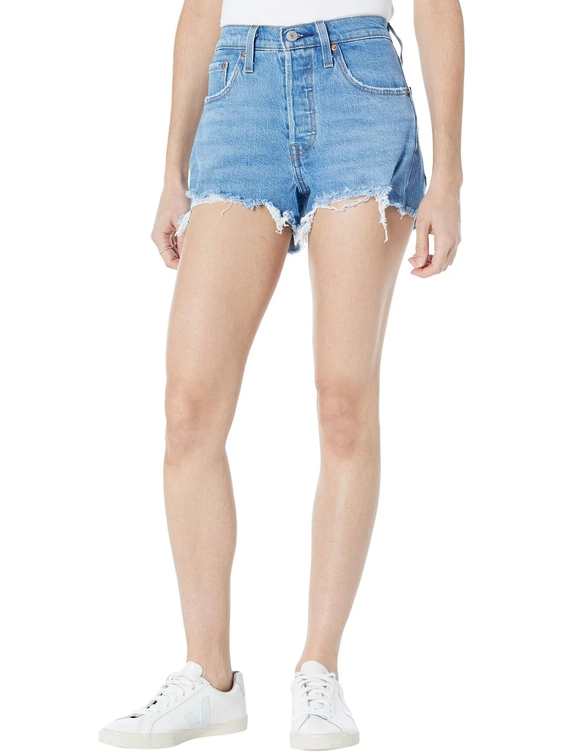 Шорты Levi's Womens 501 High-Rise, цвет Jazz Solo — 1