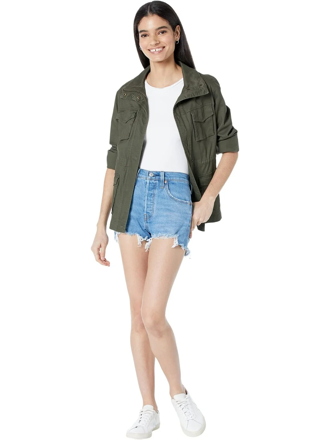 Шорты Levi's Womens 501 High-Rise, цвет Jazz Solo — 4