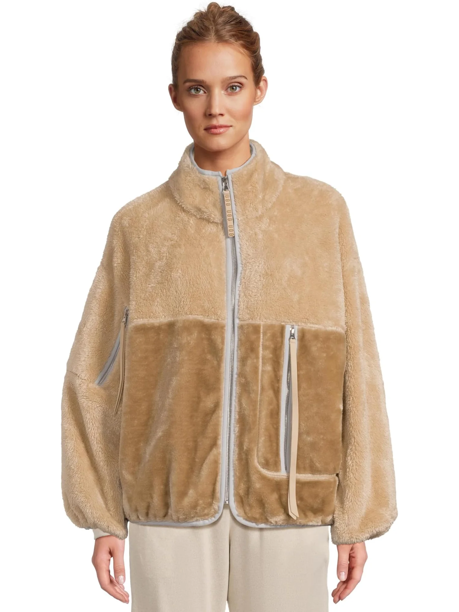 Женская куртка Marlene Sherpa II UGG — изображение 1 из 5, песочно-бежевый