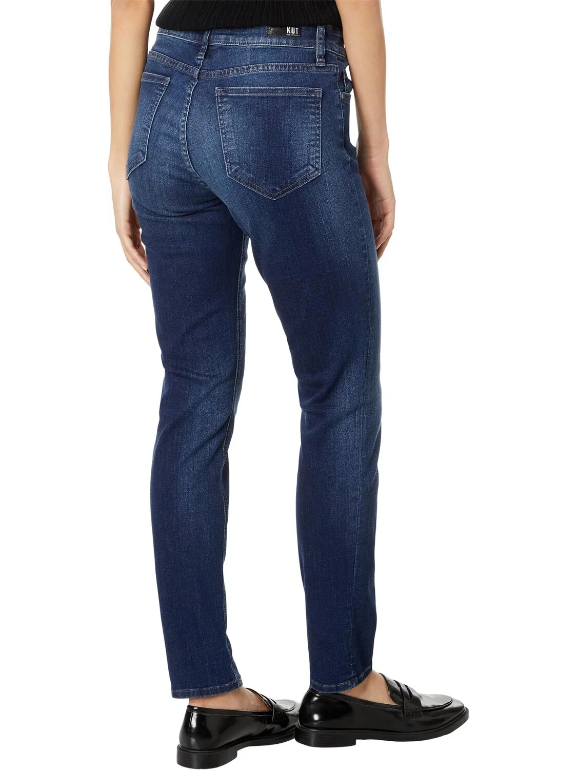 Джинсы Catherine Boyfriend Jeans KUT from the Kloth, цвет Invigorated/Euro Base Wash — 2
