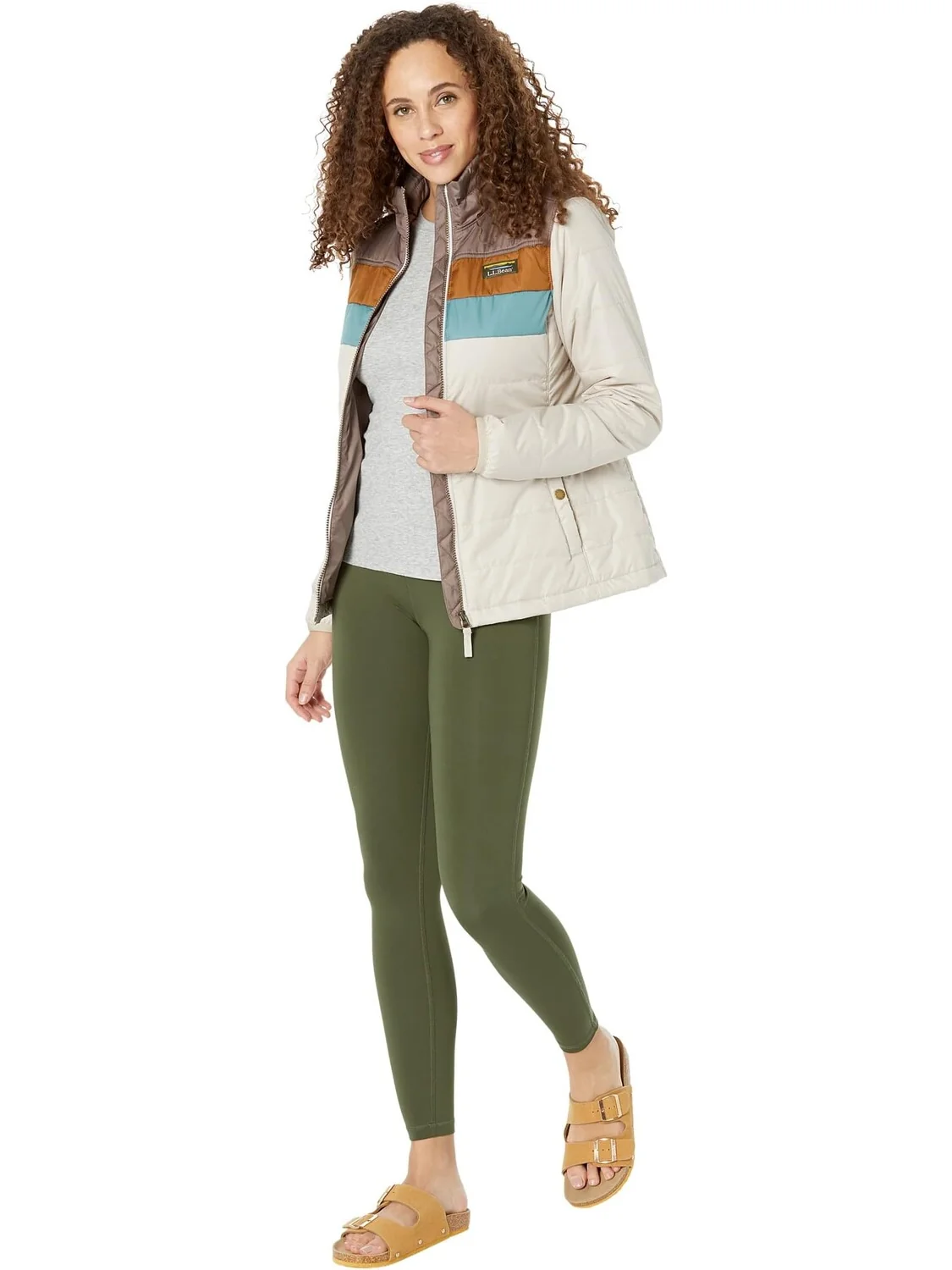 Пуховик Mountain Classic в стиле колор-блок L.L.Bean — 4