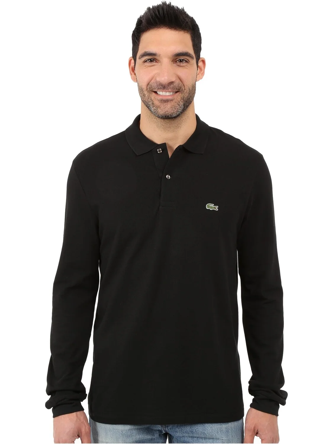 Рубашка-поло Long Sleeve Classic Pique Polo Shirt Lacoste — 1