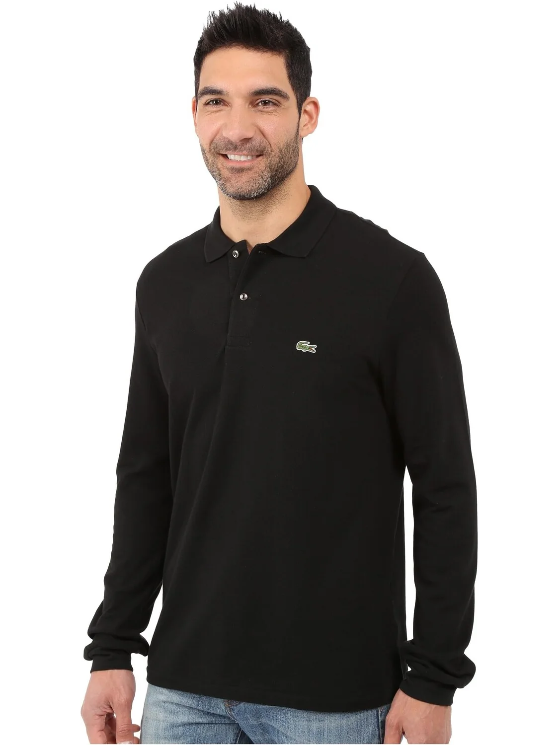 Рубашка-поло Long Sleeve Classic Pique Polo Shirt Lacoste — 2