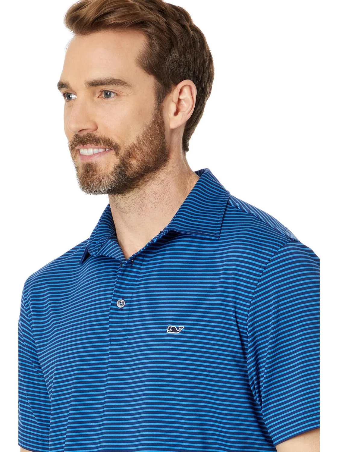 Рубашка-поло Bradley Stripe Sankaty Polo Vineyard Vines — 3
