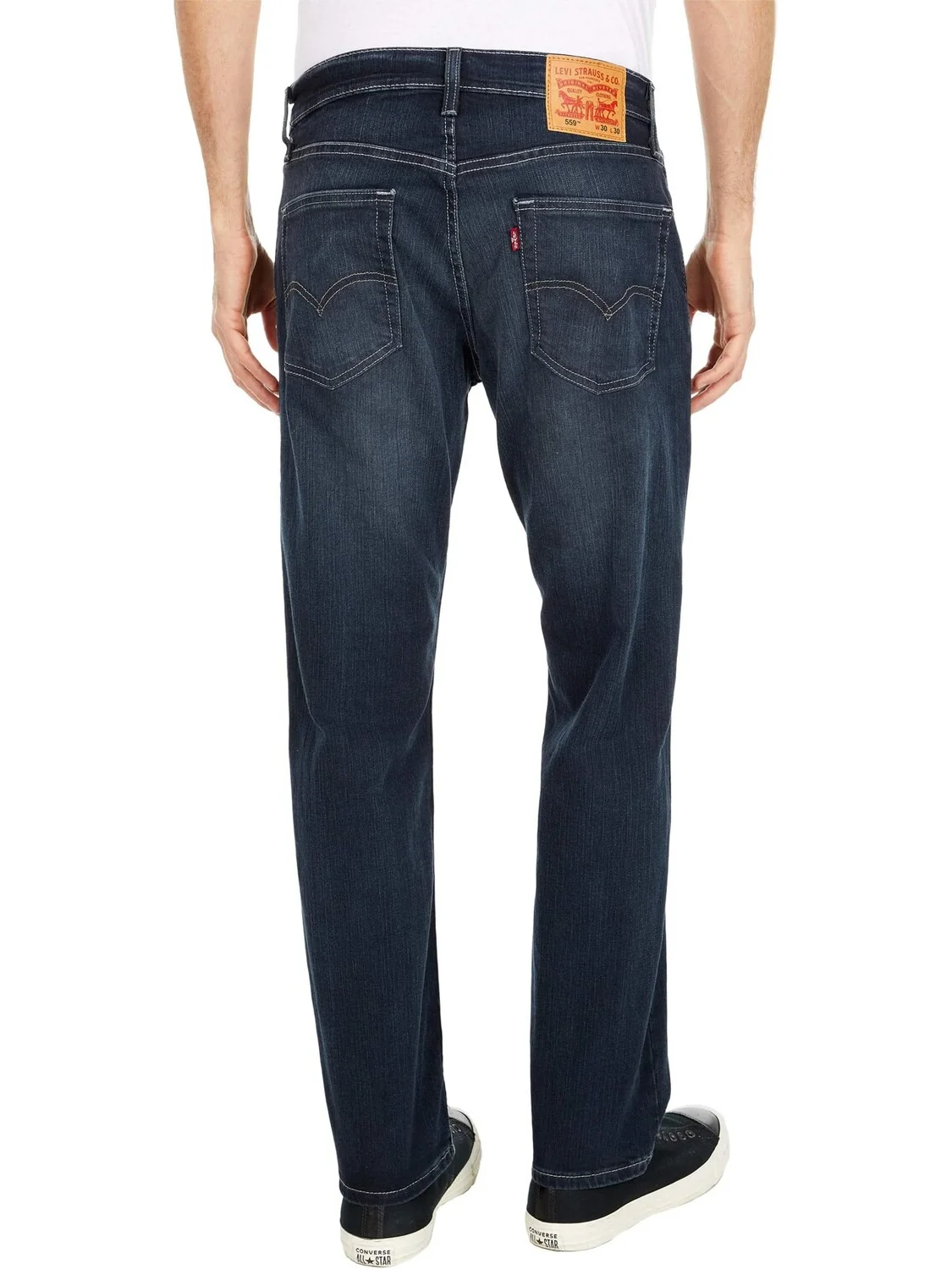 Джинсы 559 Relaxed Straight Levi's, цвет Navarro Stretch — 3