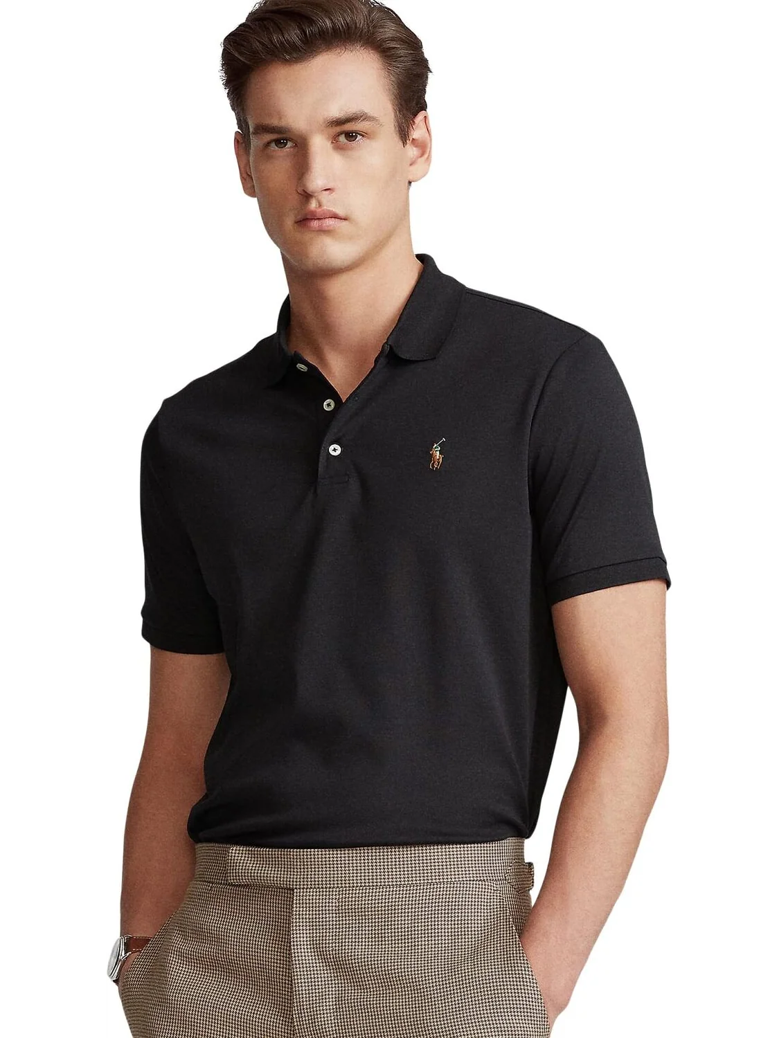 Рубашка-поло Classic Fit Soft Cotton Polo Polo Ralph Lauren — 1