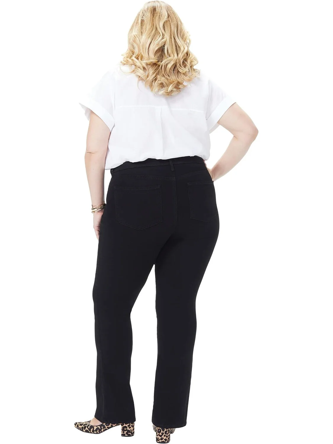 Джинсы Barbara Bootcut in Black NYDJ — 2