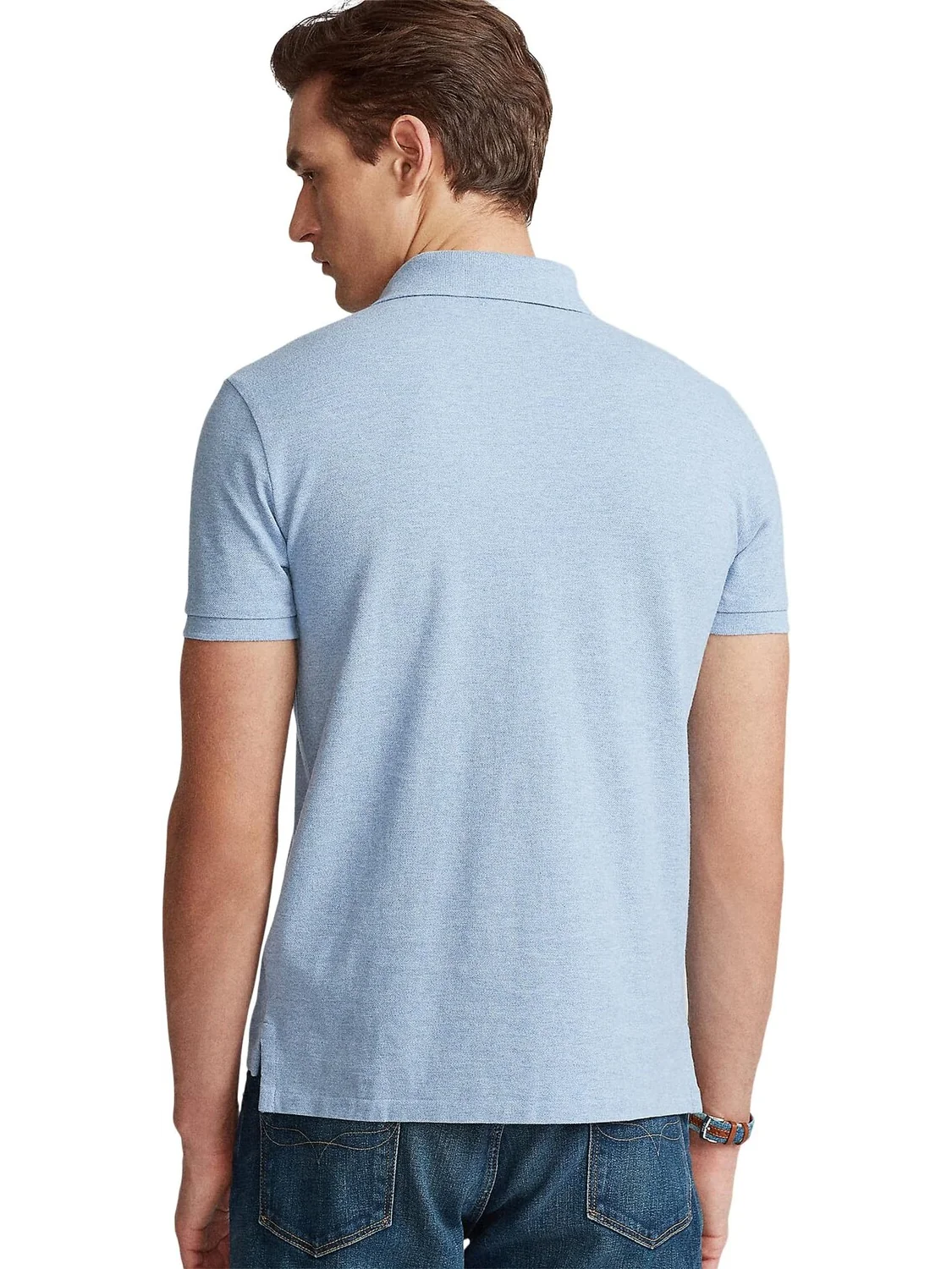 Рубашка-поло Custom Slim Fit Mesh Polo Polo Ralph Lauren — 2