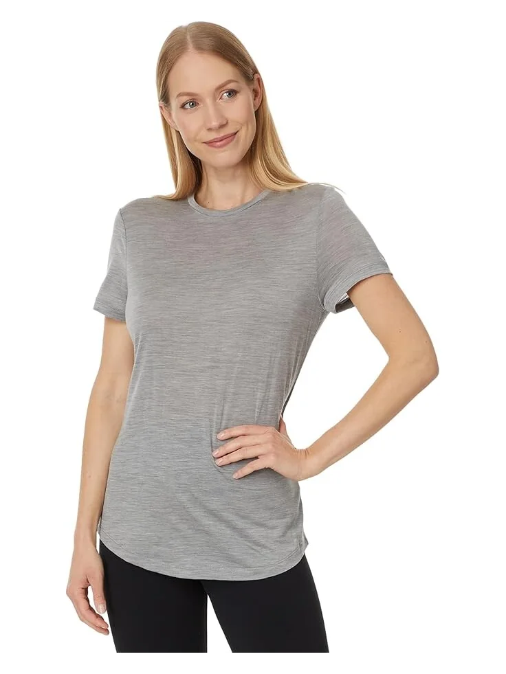 Футболка Icebreaker 125 Cool-Lite Sphere III Tee, цвет Metro HTHR — изображение 1 из 4