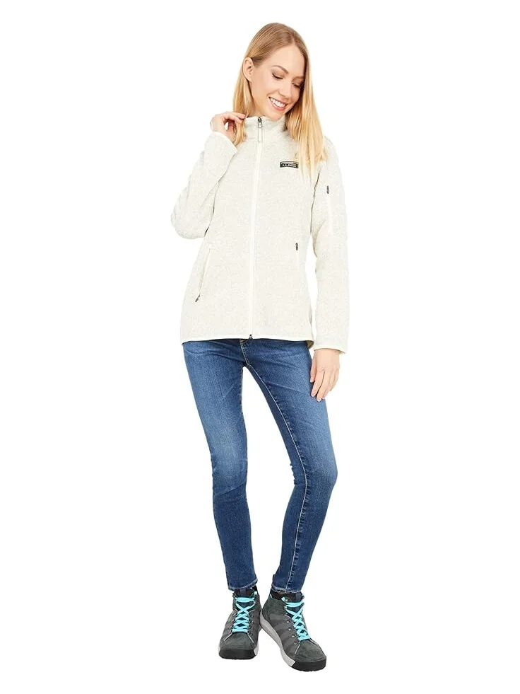 Куртка L.L.Bean Sweater Fleece Full Zip — изображение 4 из 4, парусный