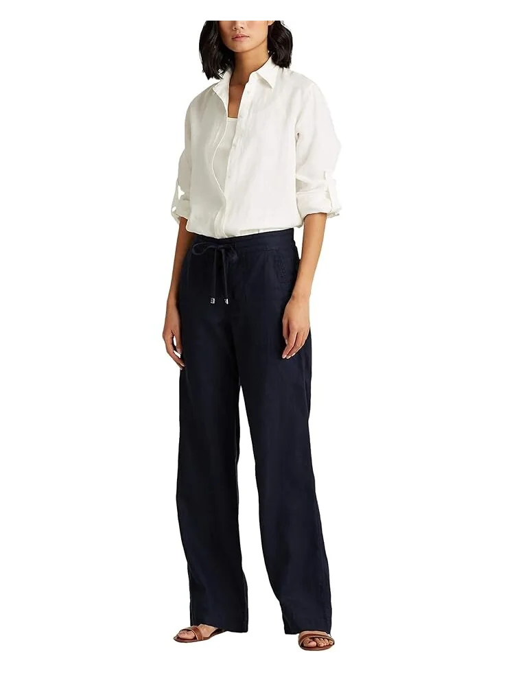 Брюки LAUREN Ralph Lauren Linen Wide-Leg — 3