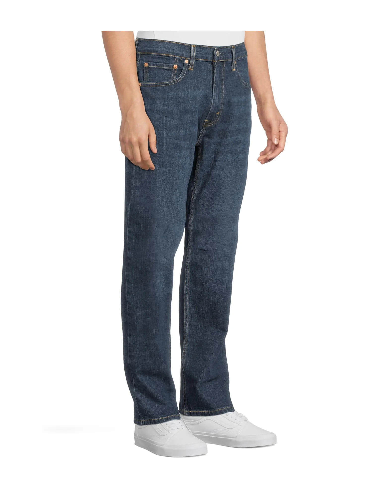 Джинсы Levi's Mens 505 Regular — изображение 2 из 5, синий