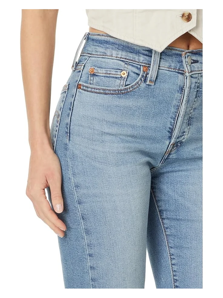 Джинсы Levi's Womens Premium Wedgie Straight, цвет Night Sight — 3