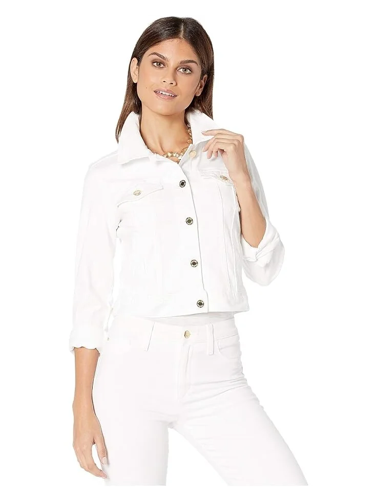 Куртка Lilly Pulitzer Seaspray Denim — белый