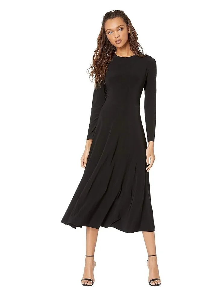 Платье Norma Kamali Long Sleeve Flared — 1