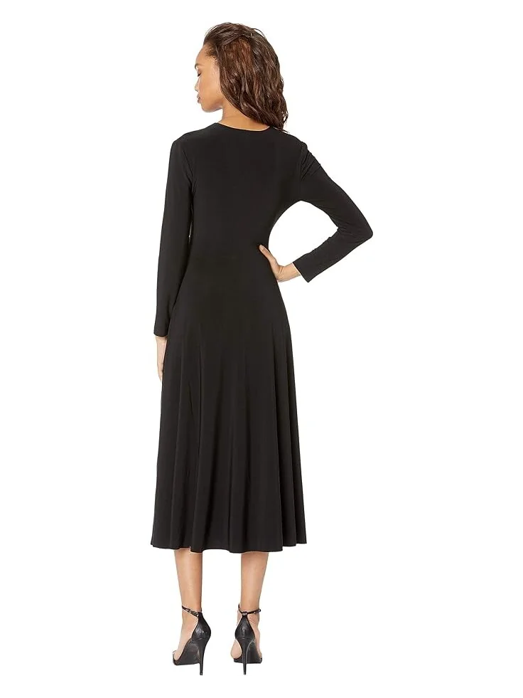 Платье Norma Kamali Long Sleeve Flared — 3