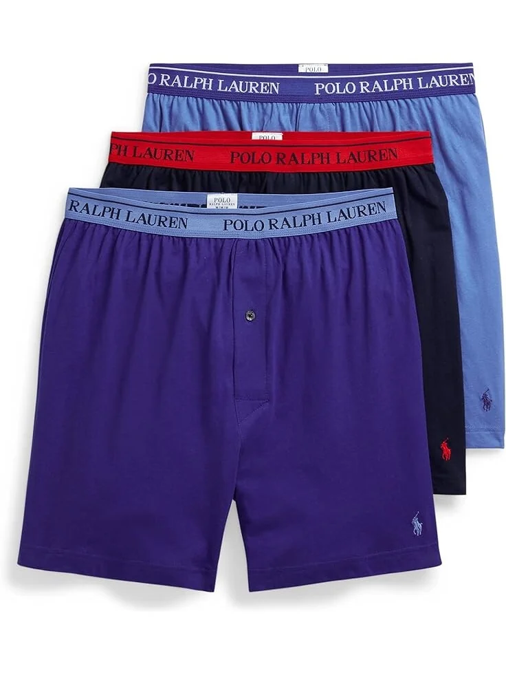 Боксеры Polo Ralph Lauren Classic Fit w/ Wicking 3-Pack Knits — 1