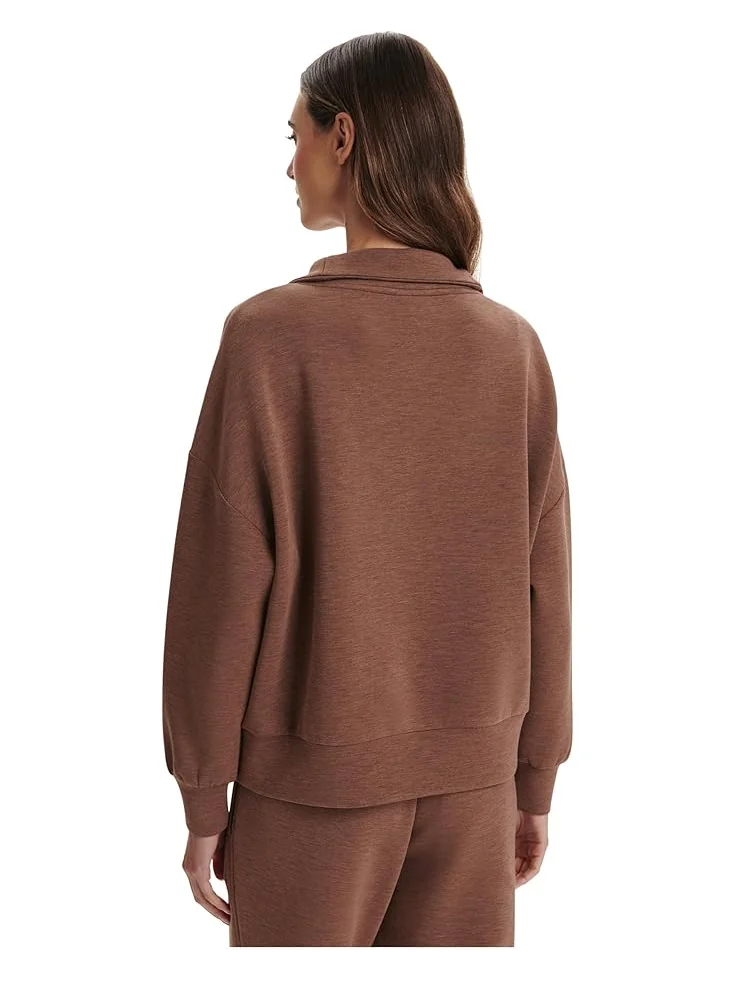 Женский худи Varley Hawley 1/2 Zip Sweat — изображение 3 из 5, золотистый