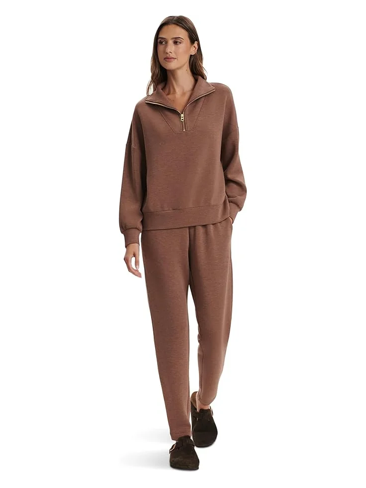 Женский худи Varley Hawley 1/2 Zip Sweat — изображение 5 из 5, золотистый