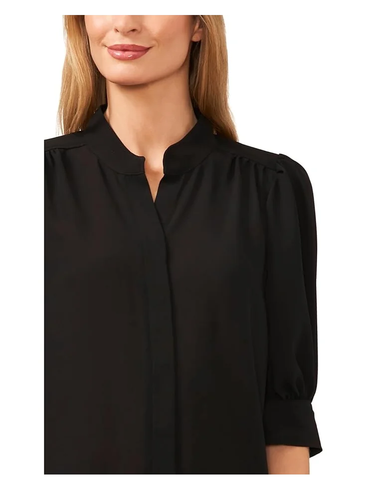 Блуза CeCe Elbow Sleeve Open Collar — 3