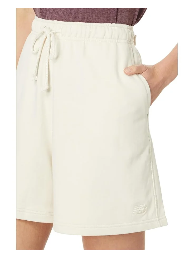 Шорты New Balance New Balance Athletics French Terry Short, цвет Linen — 3
