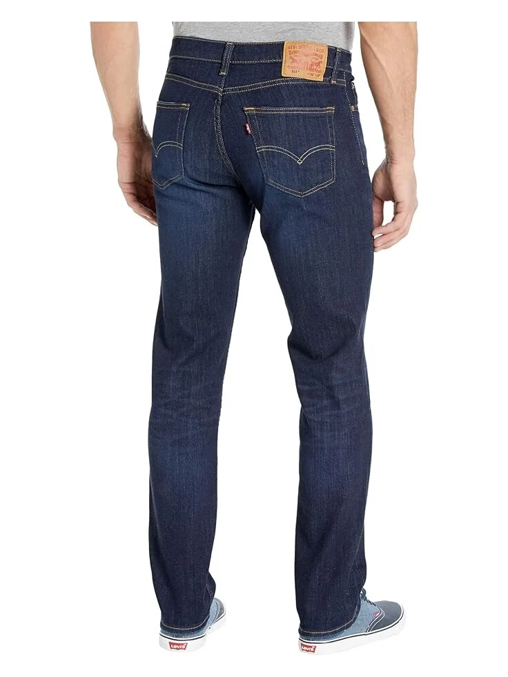 Джинсы Levi's Mens 511 Slim, цвет Myers Crescent Stretch — 3