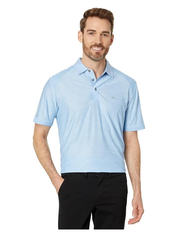 Поло Tommy Bahama Palm Coast Pro — голубой