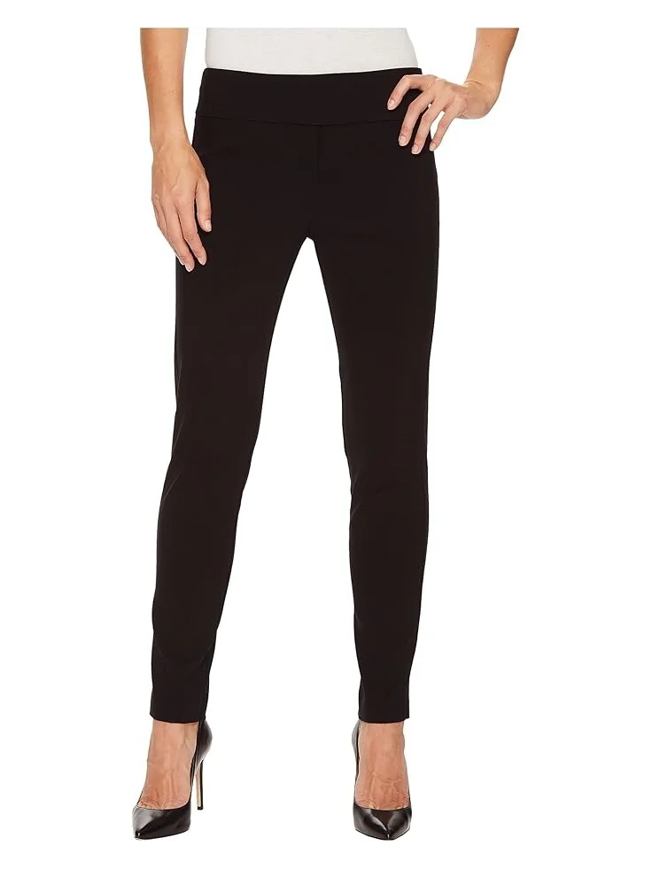 Брюки Elliott Lauren Control Stretch Pull-On Ankle with Back Slit detail — черный