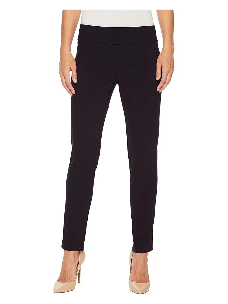 Брюки Elliott Lauren Control Stretch Pull-On Ankle with Back Slit detail — синий