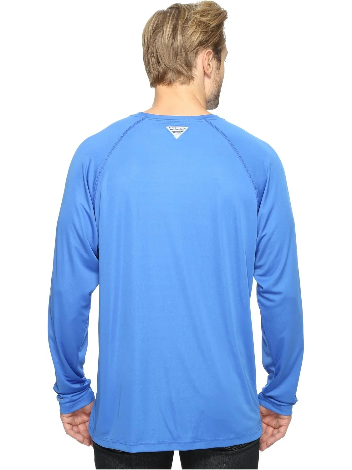 Рубашка Terminal Tackle L/S Columbia — изображение 3 из 4, синий/серый