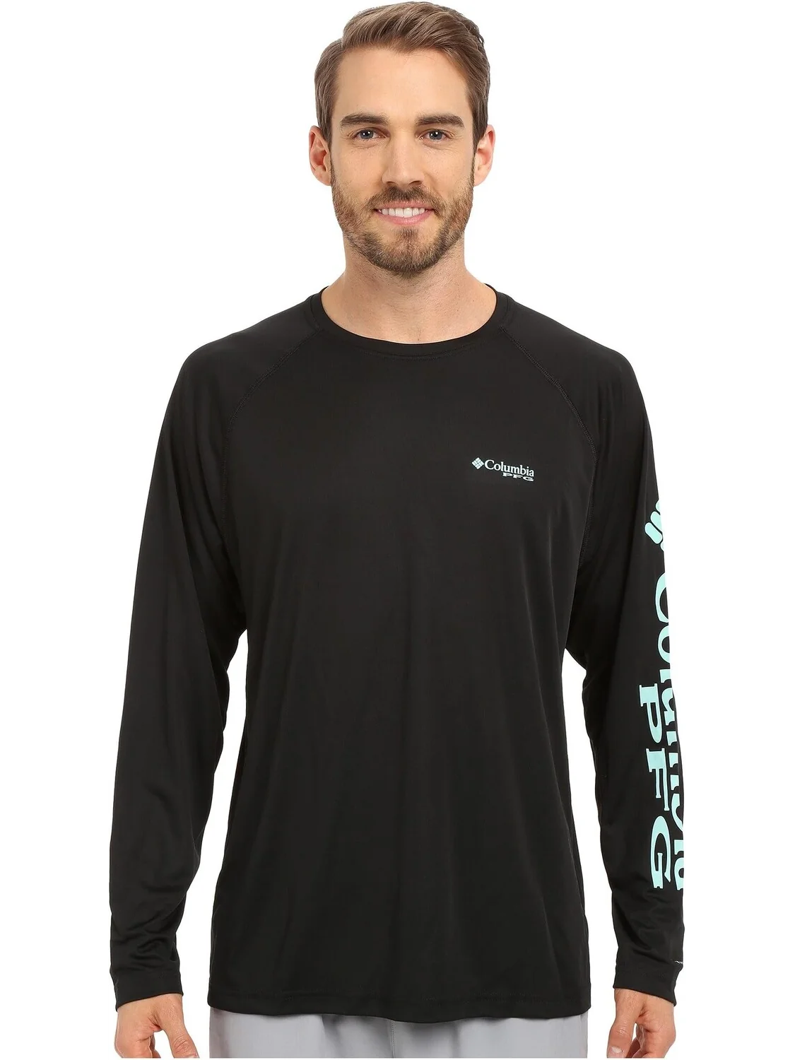 Рубашка Terminal Tackle L/S Columbia — изображение 1 из 5, черный