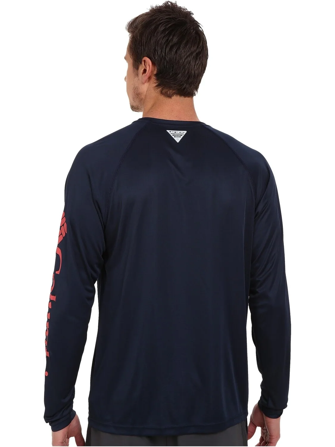 Рубашка Terminal Tackle L/S Columbia — изображение 3 из 5, темно-синий/красный