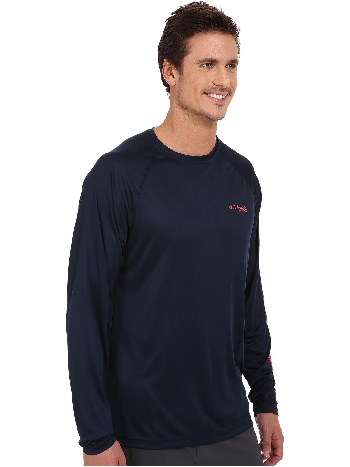 Рубашка Terminal Tackle L/S Columbia — изображение 4 из 5, темно-синий/красный